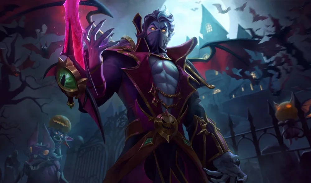 【英雄聯盟】10/10 PBE 測試服改動：萬聖卡薩丁美術、布里茨炫彩！