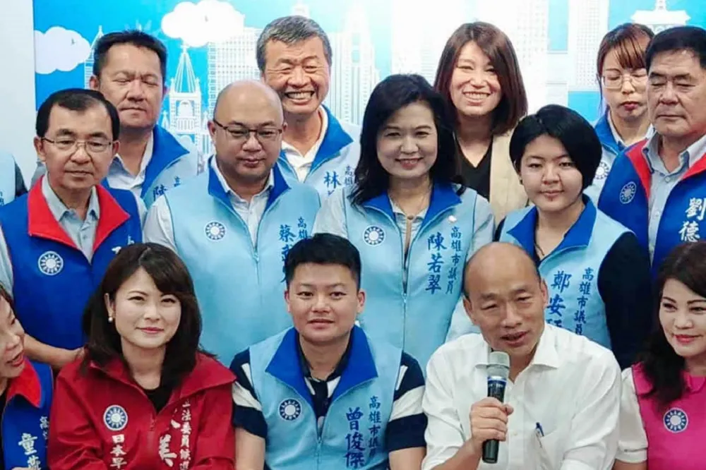 【放韓假】綠痛罵他「把高雄當備胎」　藍議員力挺「高雄咱來顧，國家你去拚」