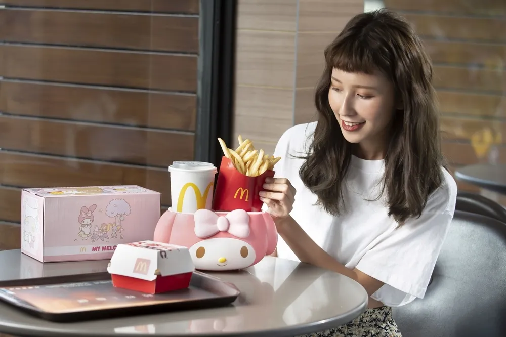 全台限量近六萬個　麥當勞「美樂蒂萬用置物籃」10/23上市