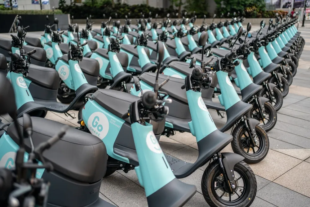 共享機車GoShare殺進台北　21～23日前15分鐘免費騎