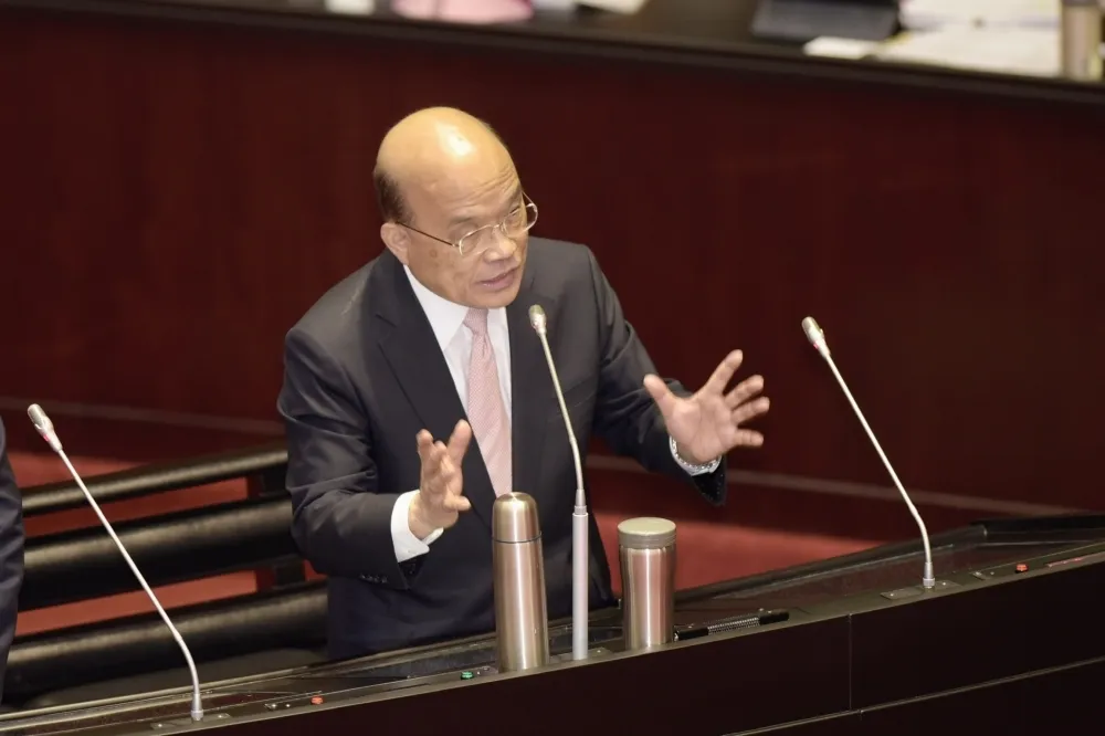 批香港藉陳同佳案合理化送中條例　蘇揆：我們不會上當