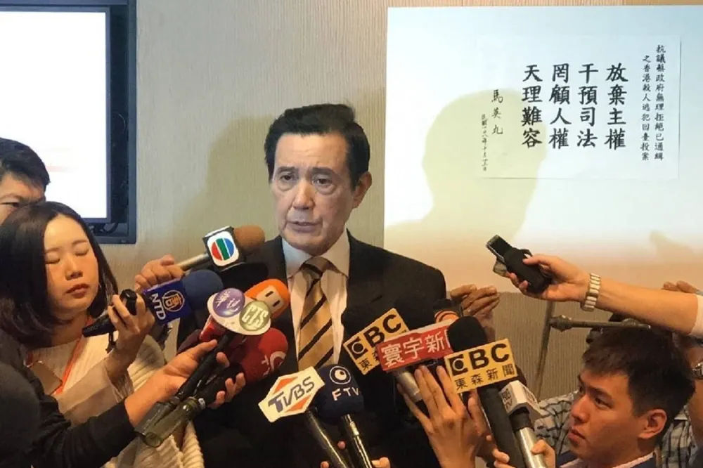 火大蔡政府拒陳同佳投案　馬英九哽咽：我也是兩個女兒的爸爸