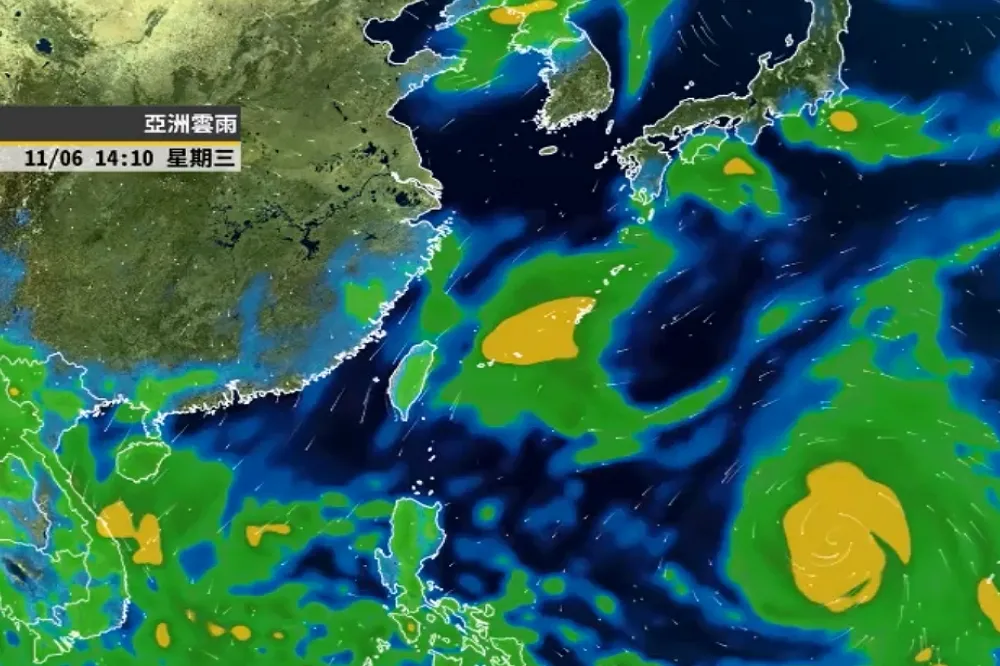 29日鋒面籠罩北台灣溫驟降　第22號颱風「麥德姆」可能形成