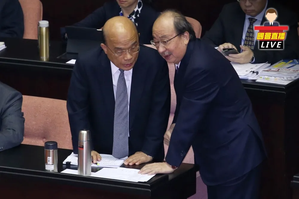 【直播】蘇貞昌赴立法院施政報告總質詢