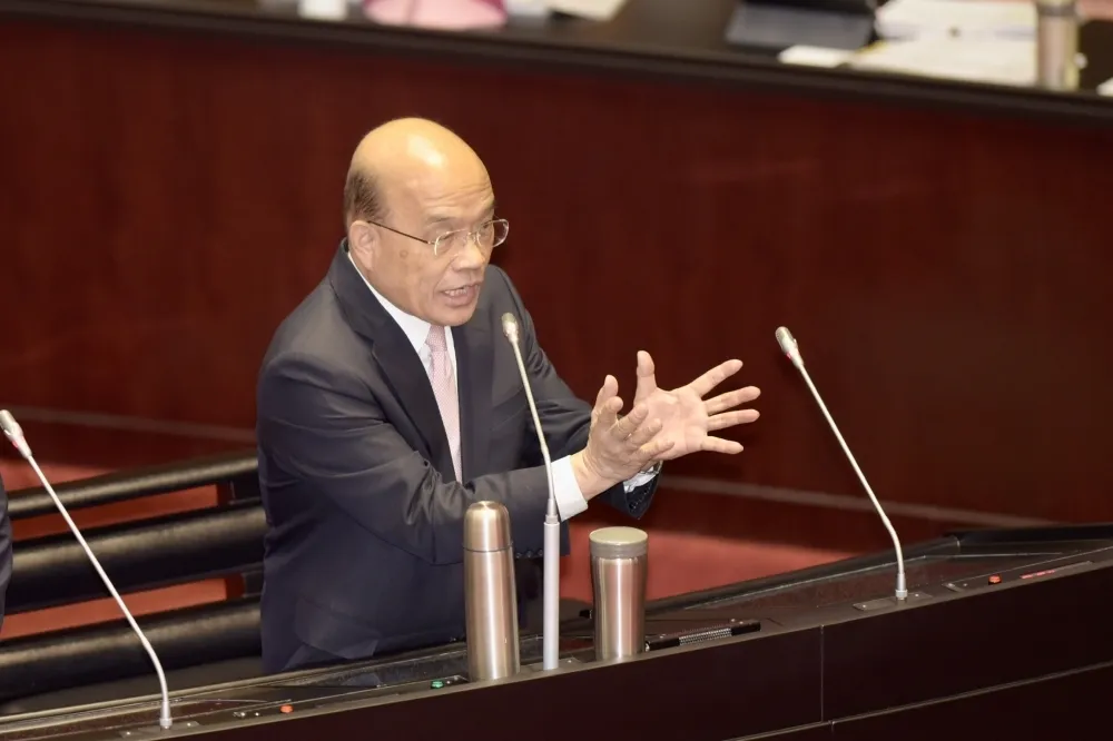 扯港府不辦陳同佳案還放出來「趴趴走」　蘇貞昌：你看現在不來了
