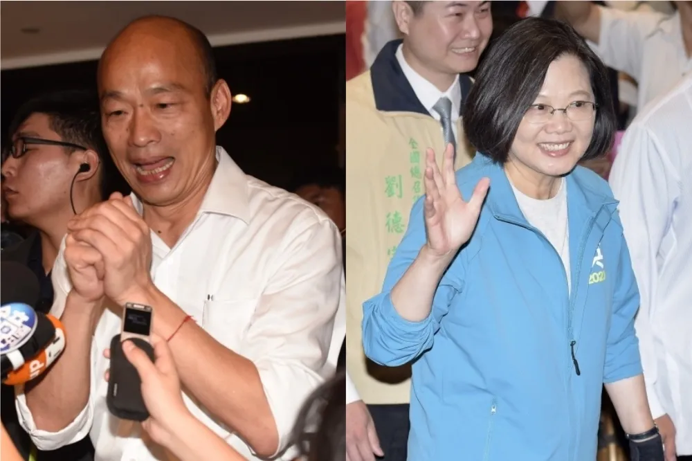 【TVBS最新民調】韓國瑜請假競選　仍落後蔡英文13%　