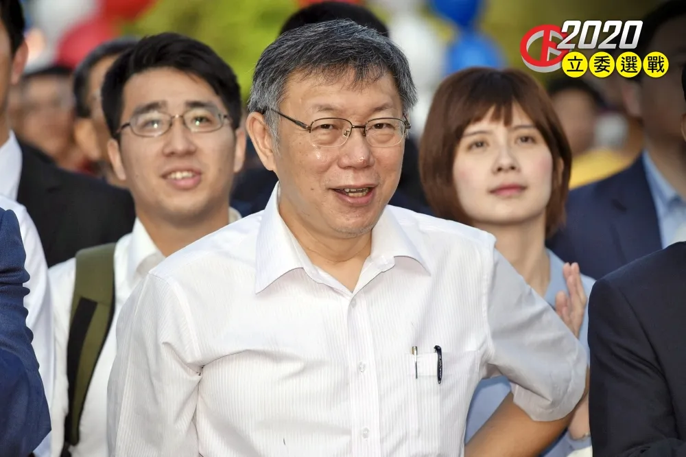 冷嘲韓國瑜1天1政見　柯文哲：他不講民調還比較高