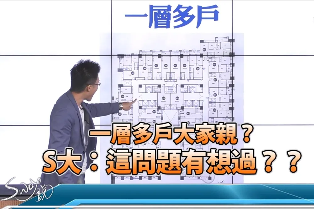 【影片】一層多戶大家親？　S大：這問題有想過？？