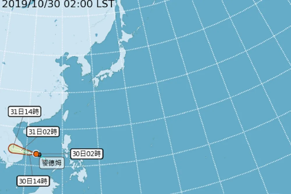 「麥德姆」生成往中南半島移動　東北風來襲北基宜山區大雨特報