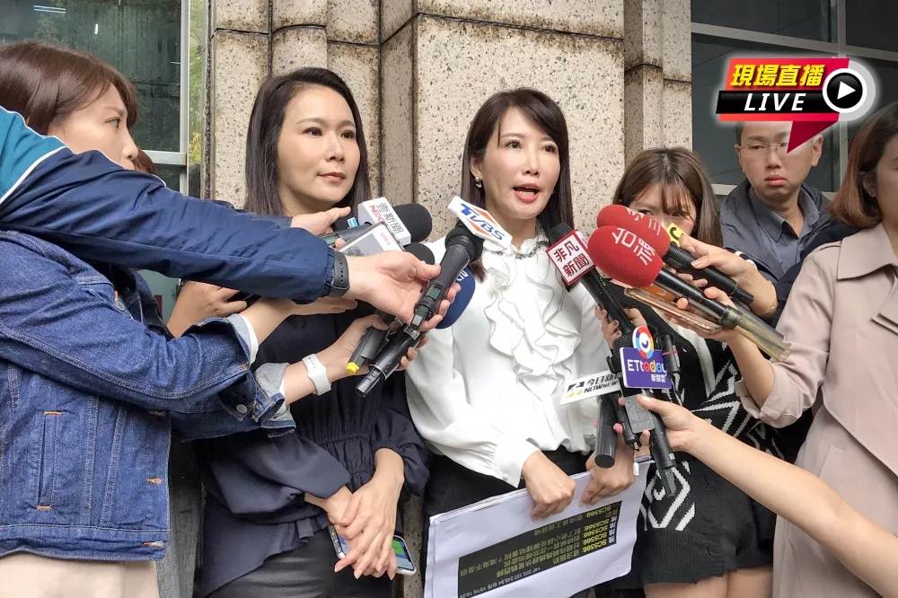 【直播】不堪受網友惡意誹謗攻擊　 郭辦蔡沁瑜赴刑事局報案