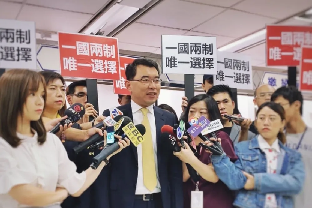 新黨楊世光總統連署未達門檻　「全力支持韓國瑜」