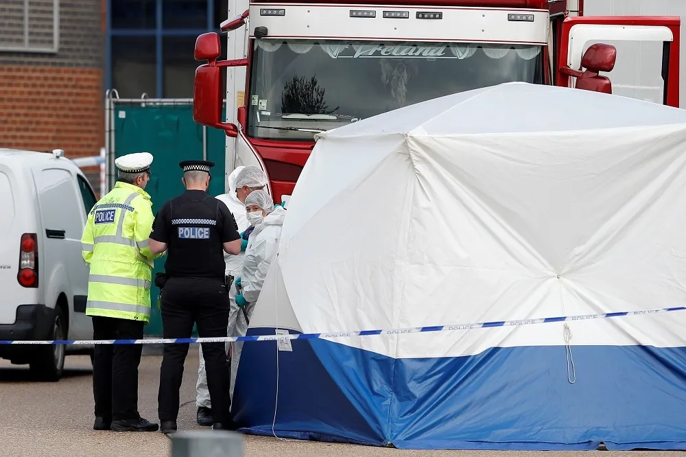 【貨櫃39人命案】英警確認死者均為來自越南　河內譴責「人口販運」並希望重懲兇手