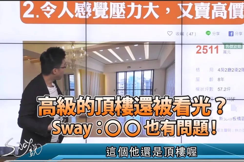 【影片】高級的頂樓還被看光？　S大：ＯＯ也有問題！