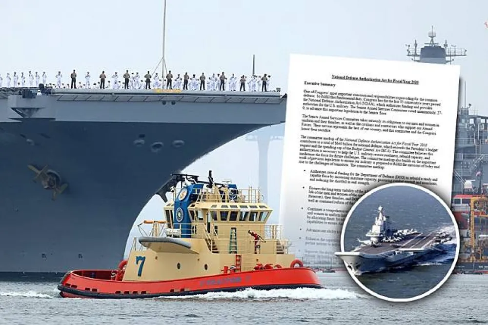 【遼寧號效應】川普打台灣牌　「軍艦泊台」成施壓中國籌碼