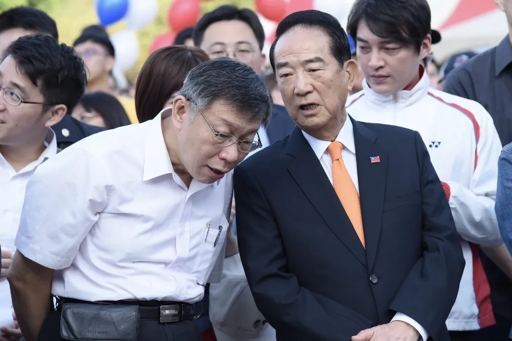 宋楚瑜選總統恐衝擊民眾黨選情　柯文哲打太極不表態相挺