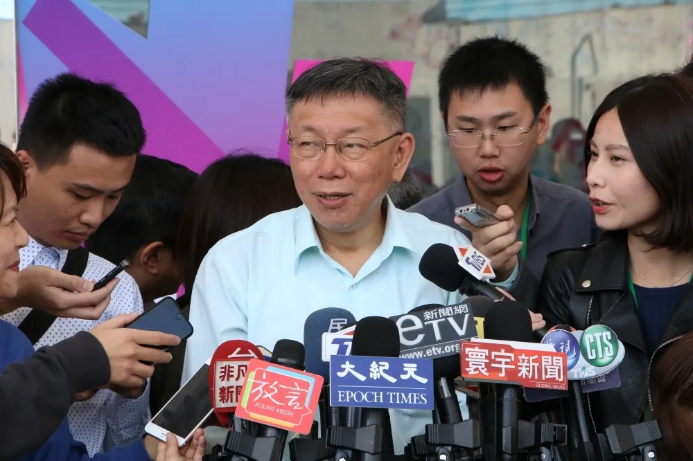 韓朱配才打得贏英德配　柯文哲：選舉進入「垃圾時間」