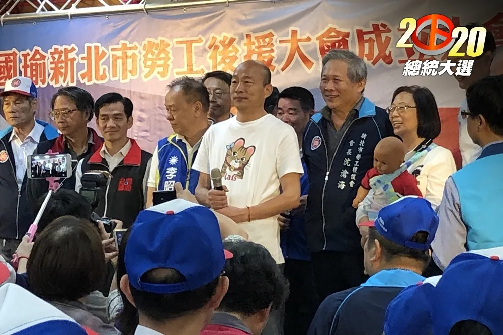 韓國瑜再批英德配不同調　要蔡英文表態是否支持台獨