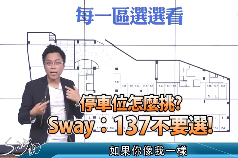 【影片】停車位怎麼挑？　S大：137不要選！