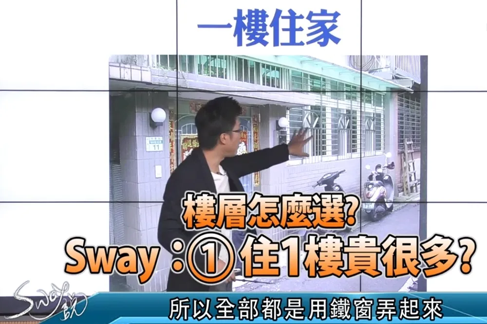 【影片】樓層怎麼選①　S大：住1樓貴很多？