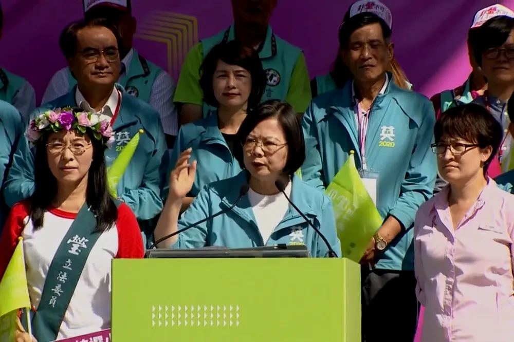 共諜爆北京暗助韓國瑜競選　蔡英文：中國干涉我選舉意圖明顯