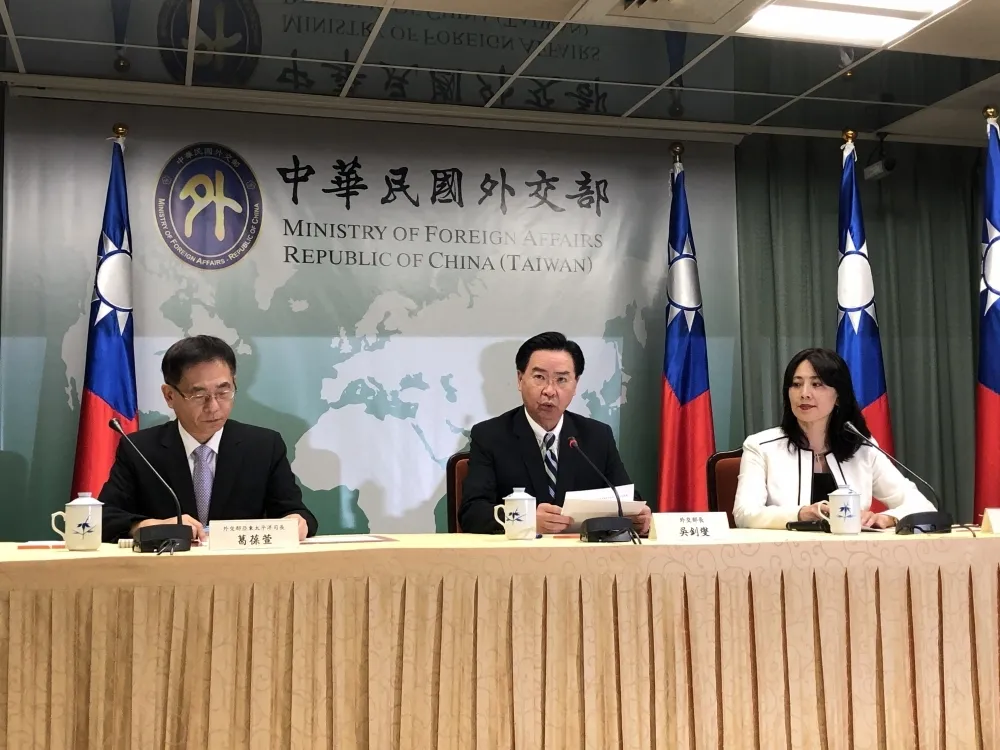 中國介入選舉總統府展開調查　外交部：不排除與美、澳合作