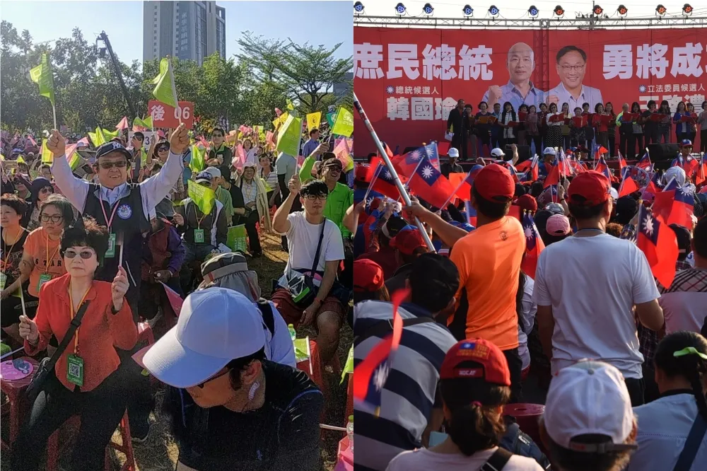 【藍綠對決】狹路相逢僅1公里！　蔡韓嘉義水上鄉拚場總動員