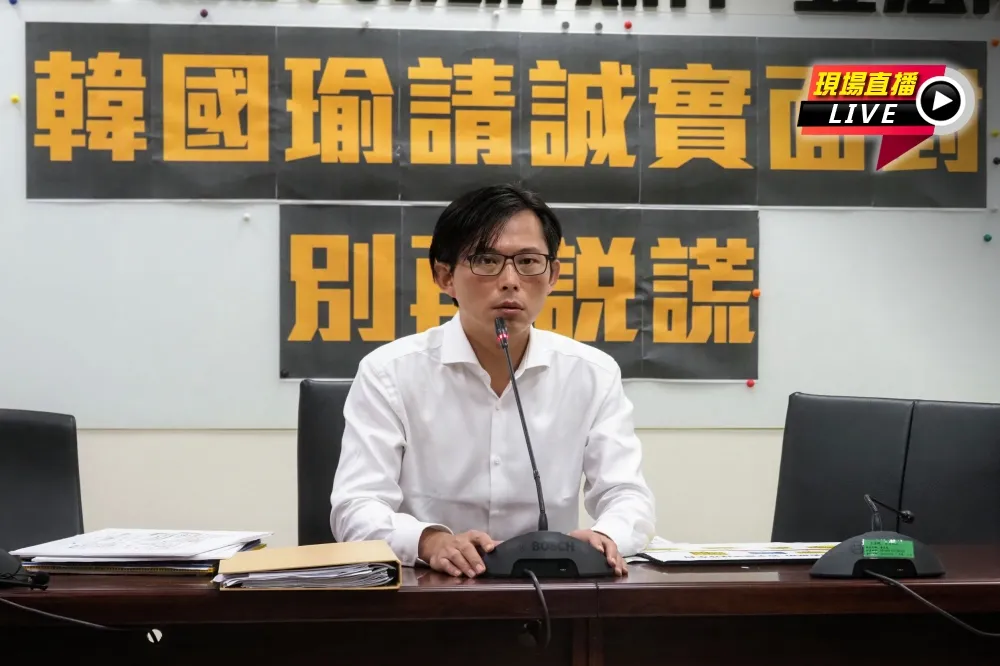 【直播】再咬李佳芬家族砂石案　黃國昌再開記者會