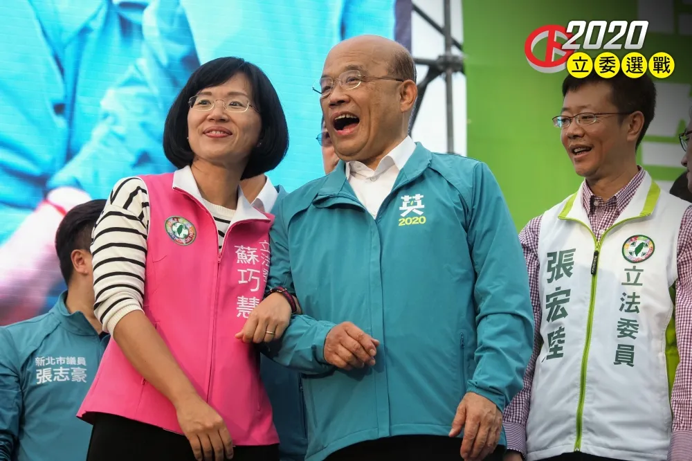 新北造勢抱病復出　蘇貞昌：若讓國民黨執政就是浪費我拚一輩子