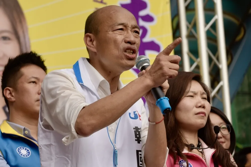 遭黃國昌踢爆為岳家盜採砂石關說　韓國瑜怒告：意圖使人不當選