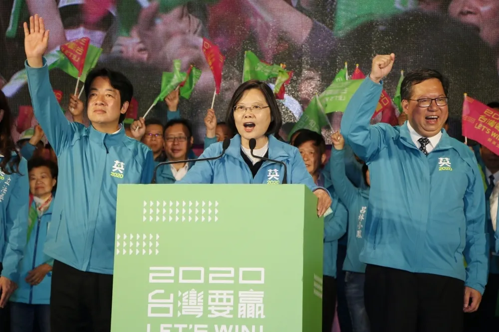 【決戰桃園】蔡英文攜手鄭文燦衝票　目標贏韓至少5萬票