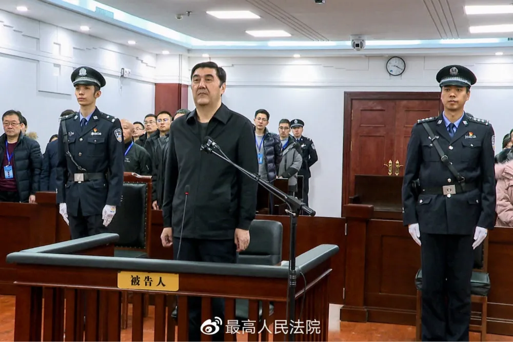貪污收賄3.4億　中國國家能源局前局長白克力遭判無期徒刑