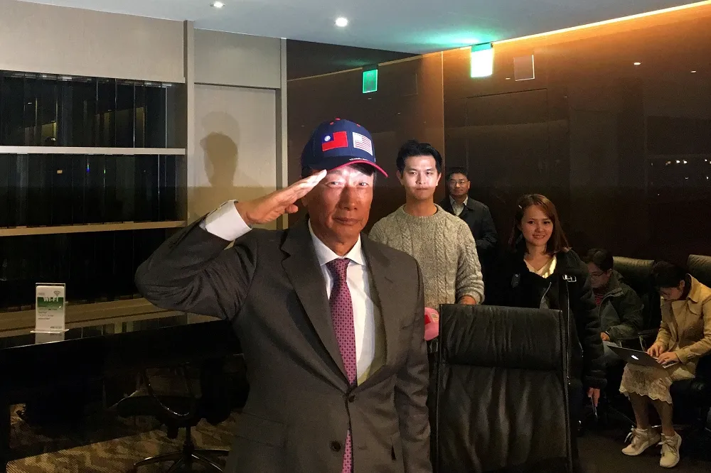 【白宮趴】郭台銘會談美科技投資官員150分鐘 　會後「時機敏感不願多談」