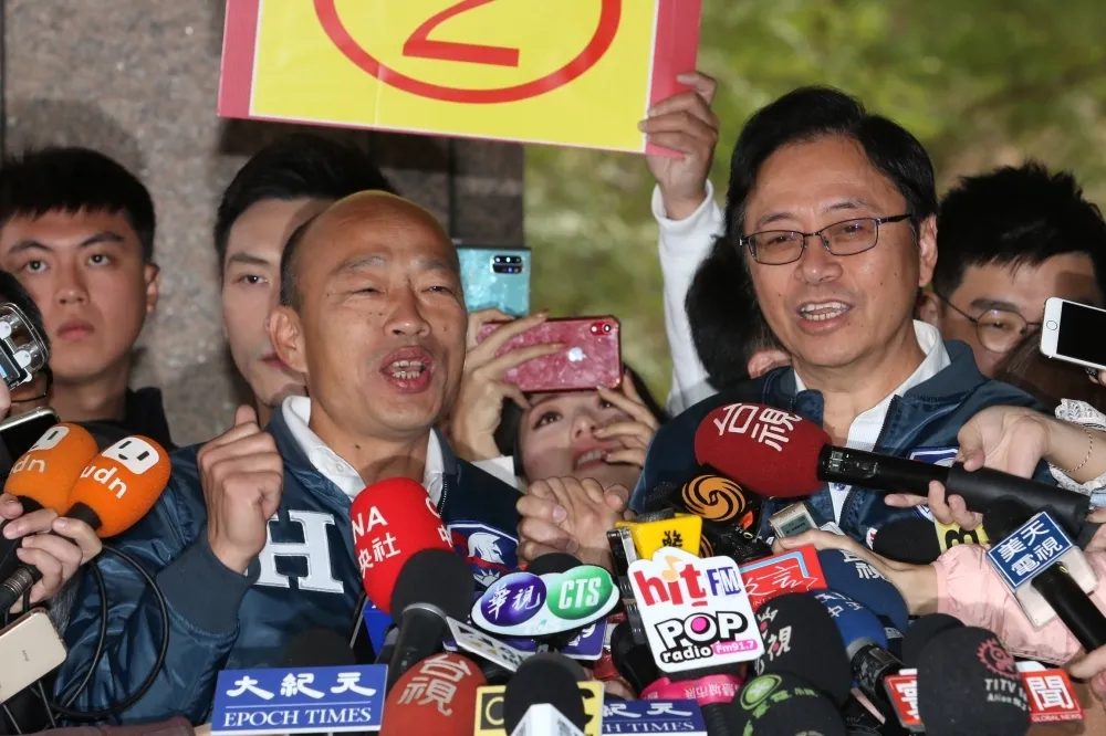 北京遭指已做好韓國瑜敗選準備　美智庫關注選後中國對台政策