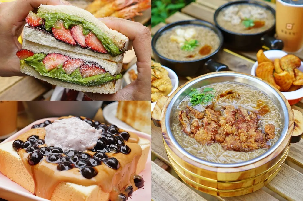台中版丹丹漢堡！中西合併人氣早餐店卯食　必點招牌「霸王別雞麵線」、冬季限定「芋見珍奶厚片吐司」