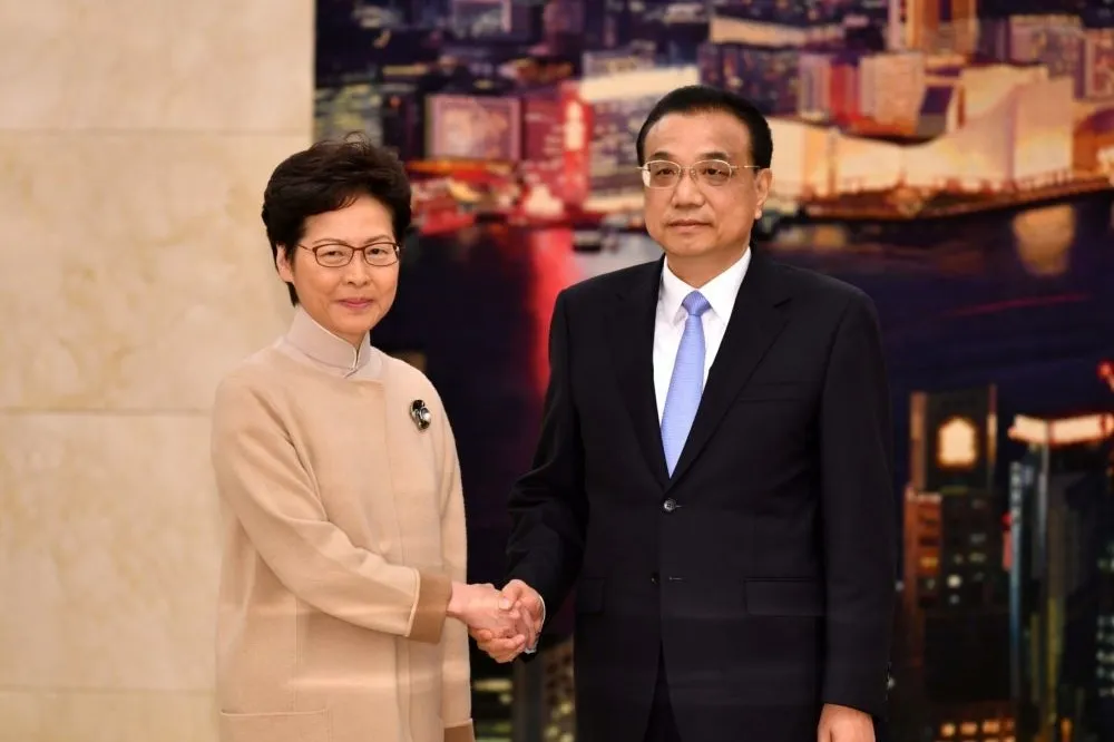 林鄭北京述職　李克強：香港局勢嚴峻、支持持續止暴制亂