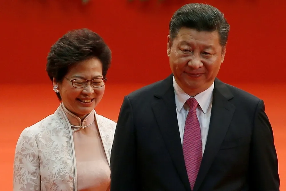 習近平力挺林鄭月娥　在香港非常時期表現出勇氣和擔當