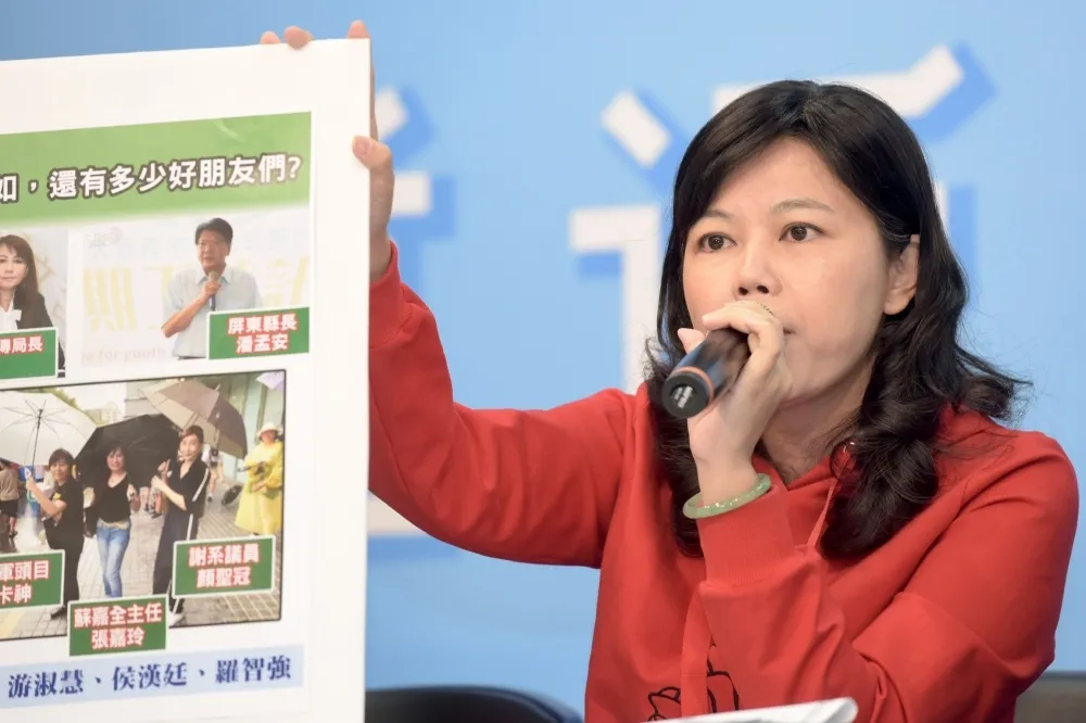 藍營再指2公司為楊蕙如網軍　游淑慧：用選票下架「卡神團」