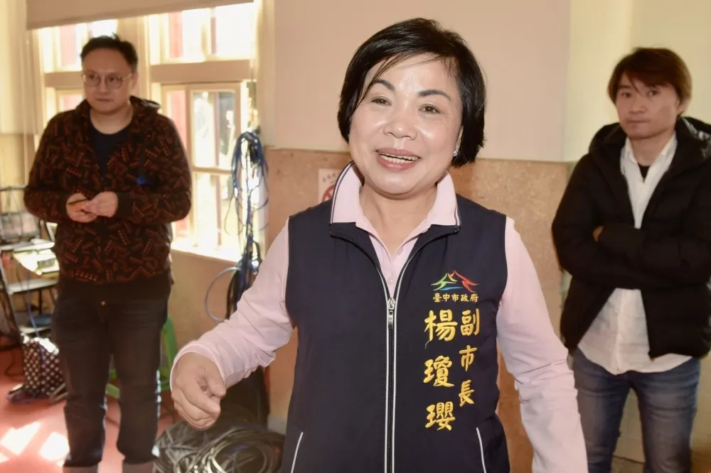 楊瓊瓔請辭台中副市長　全心選立委對決洪慈庸