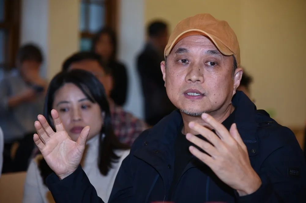 公視《自由的向望》首映記者會　鄭文堂嘆：為什麼用台語創作變這麼難？