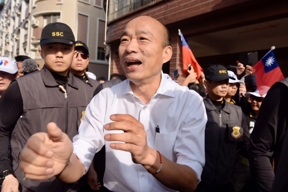 【直播】韓國瑜上台　強調他當總統要法辦不法之人