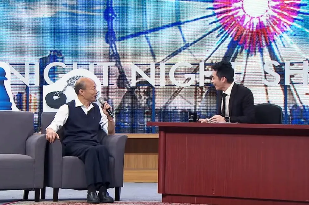 【有片】韓國瑜登上博恩夜夜秀　首度向高雄市民道歉