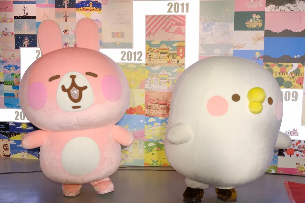 【影片】Ｐ助、粉紅兔兔粉必看！「卡娜赫拉 15 年特展」松菸登場