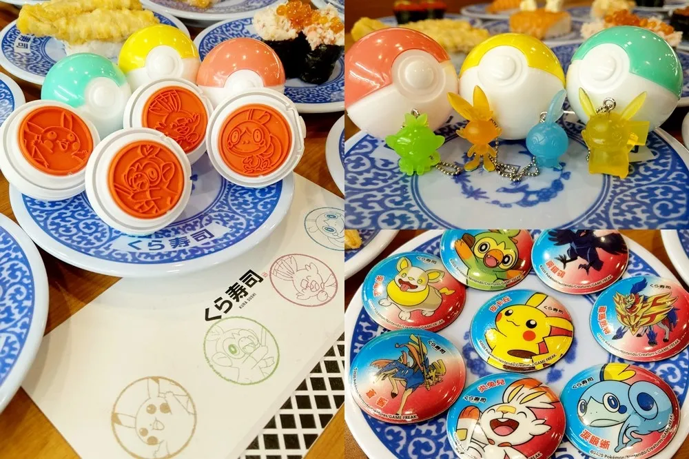 對戰也要補充能量！藏壽司 1/1 推出 16 款「寶可夢劍／盾」限定扭蛋　