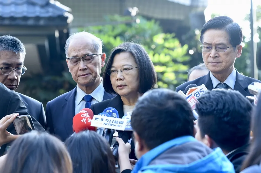 「支持統一就是叛國」延燒　蔡英文滅火：台灣接受多元政治主張