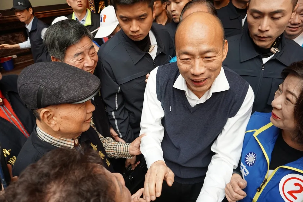 蔡英文稱國民黨執政中國最高興　韓國瑜：若當選貪官汙吏會非常痛苦