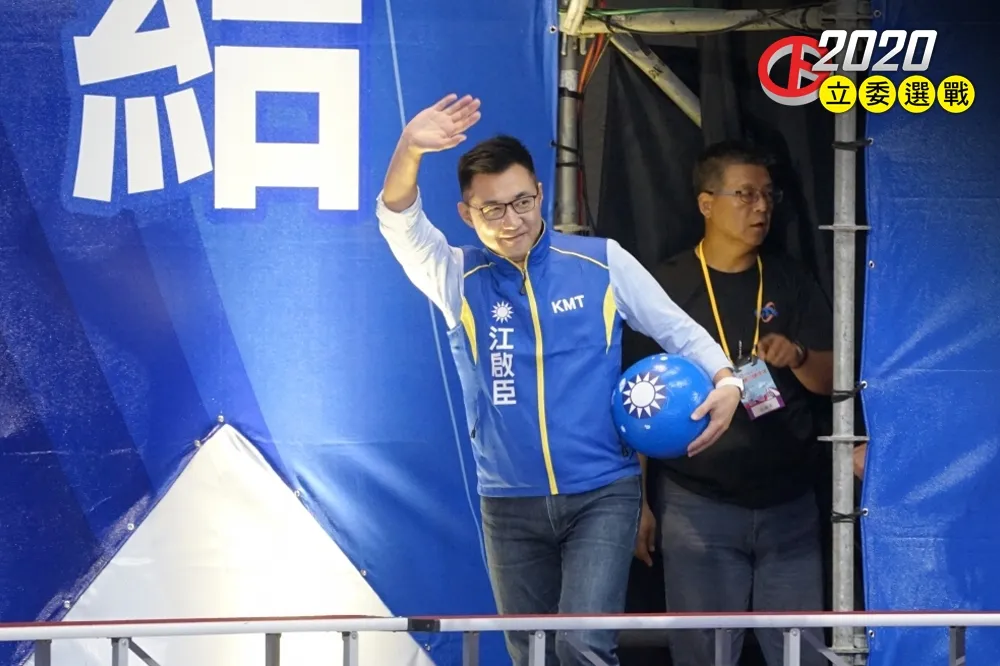 【快訊】江啟臣三連霸　自行宣布當選