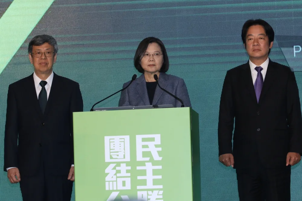 蔡英文勝選感謝選民：台灣在主權絕不讓步，繼續發展國防力量