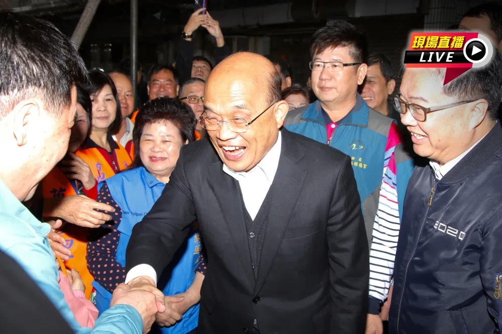 【直播】行政院長蘇貞昌　赴昭德宮參拜祈福