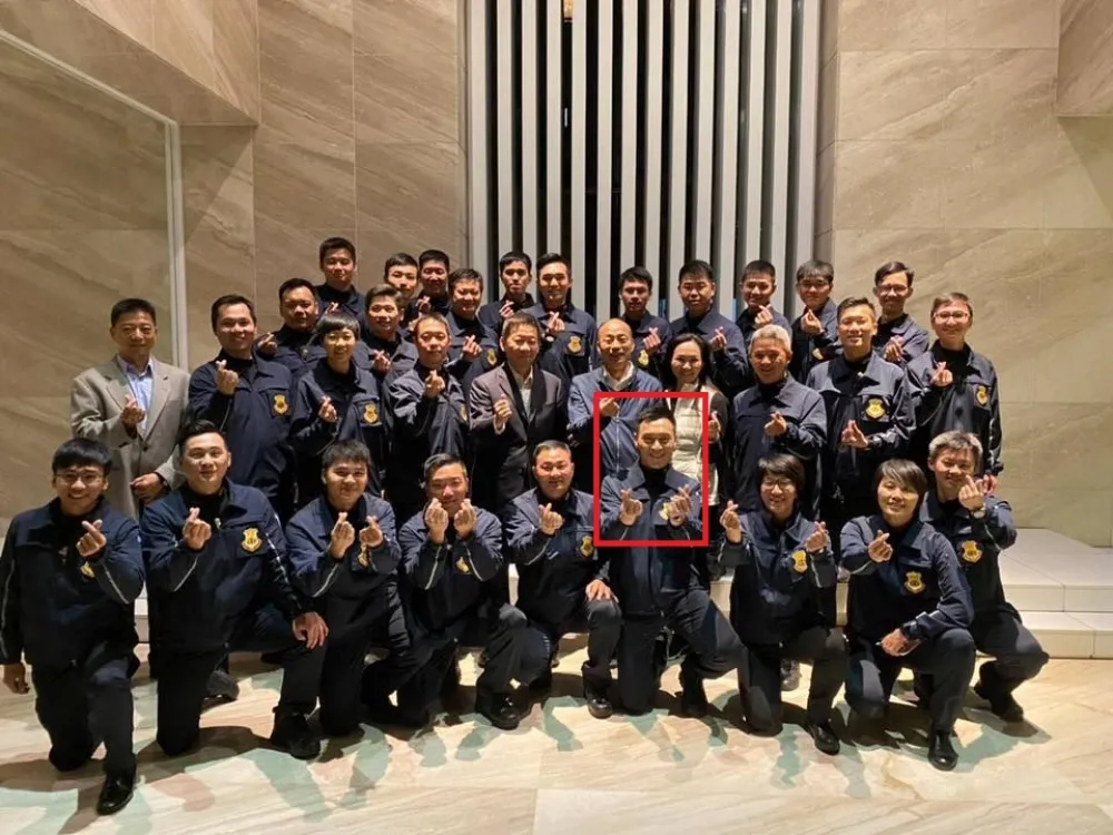 韓國瑜貼特勤大合照感謝　國安人士不開心：沒想到竟曝光所有人長相