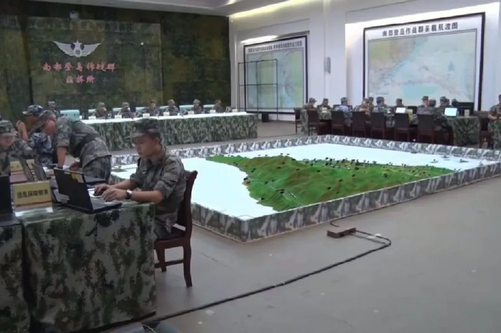 網傳解放軍模擬攻台兵推照　國防部：均嚴密掌握可即時應處